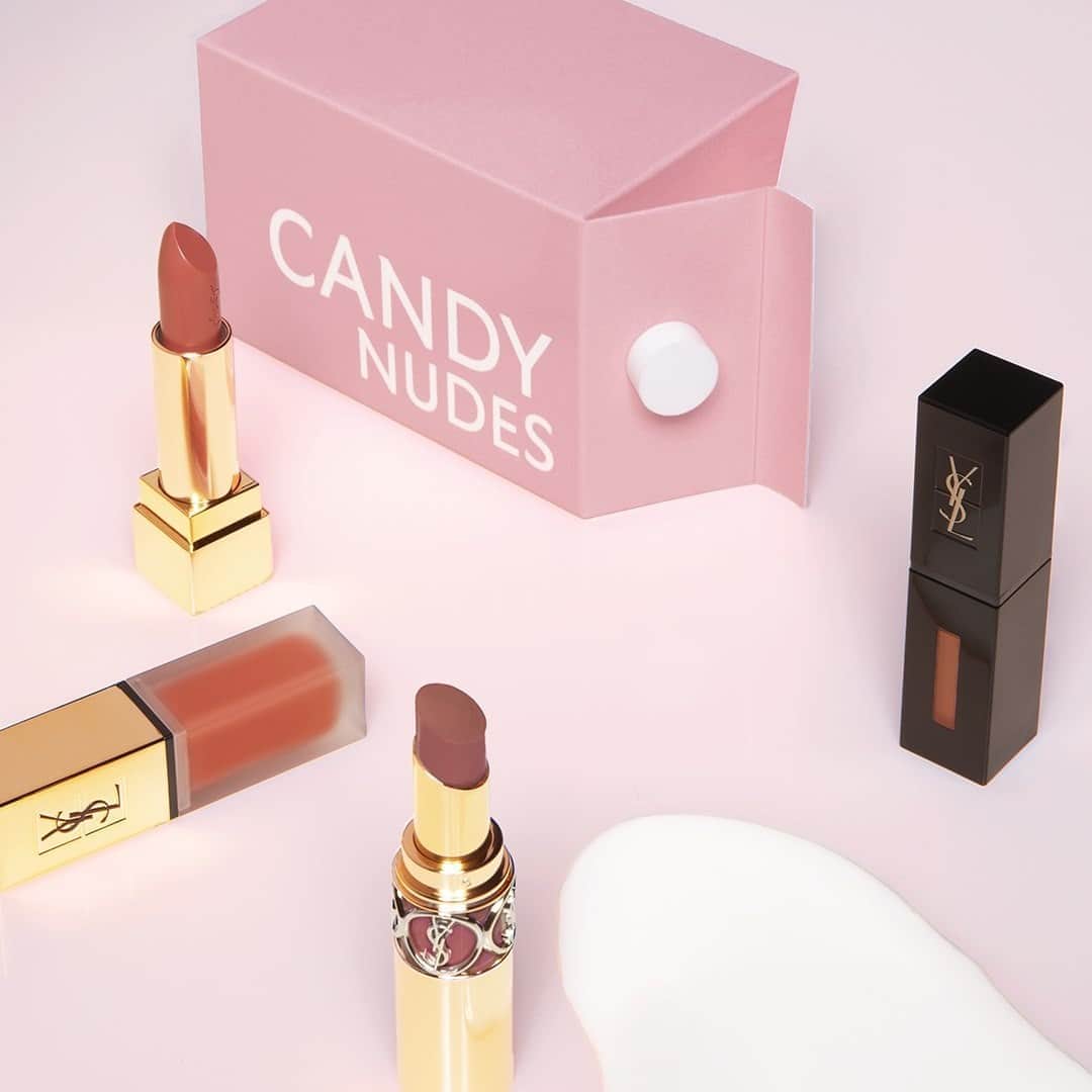 Yves Saint Laurent Beautyさんのインスタグラム写真 - (Yves Saint Laurent BeautyInstagram)「Never cry over spilled milk...  Spilled candy nude shades, that's a different story!  Get your hands on the limited edition MILK TEA SHADES, that will have you screaming for more!  ROUGE PUR COUTURE in N°140 NU LATTE TATOUAGE COUTURE in N°39 OUTLANDISH NUDE ROUGE VOLUPTÉ SHINE in N°149 NU VOLUPTUEUX  VERNIS À LÈVRES in N°434 ORANGE PERFORMANCE #yslbeauty #milktea #latteshades」9月3日 23時59分 - yslbeauty