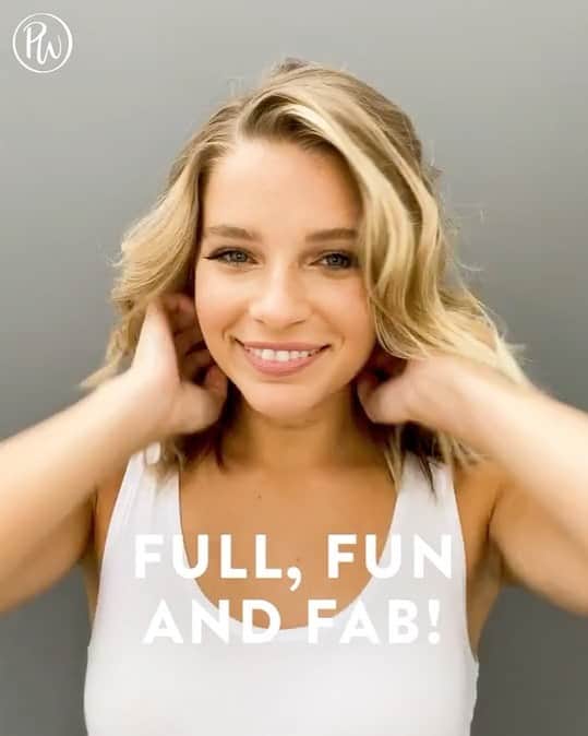 のインスタグラム：「#ad Want to know the secret to getting full, fabulous curls that keep their volume from morning to night? It's all about the @johnfriedaus Volume Lift line. You're just a few simple steps away from big, bouncy curls that last—no matter what the day brings. @madeleinemichael」