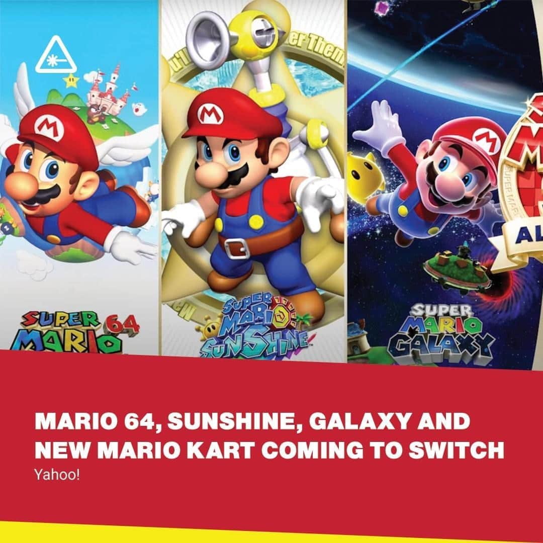 クリス・ハードウィックさんのインスタグラム写真 - (クリス・ハードウィックInstagram)「Nintendo has announced that it’s throwing Mario one heck of a party this year by rereleasing classic titles for Switch.⁠ link in bio」9月4日 1時02分 - nerdist