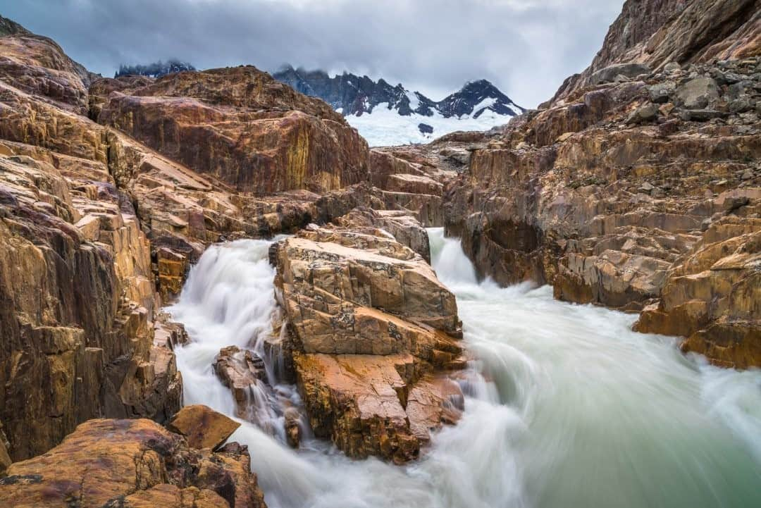 National Geographic Travelさんのインスタグラム写真 - (National Geographic TravelInstagram)「Photo by @michaelclarkphoto  A fast-moving river flows down from Marconi Pass on the north side of Cerro Fitz Roy near El Chalten, Argentina. #marconipass #cerrotorre #fitzroy」9月4日 1時06分 - natgeotravel