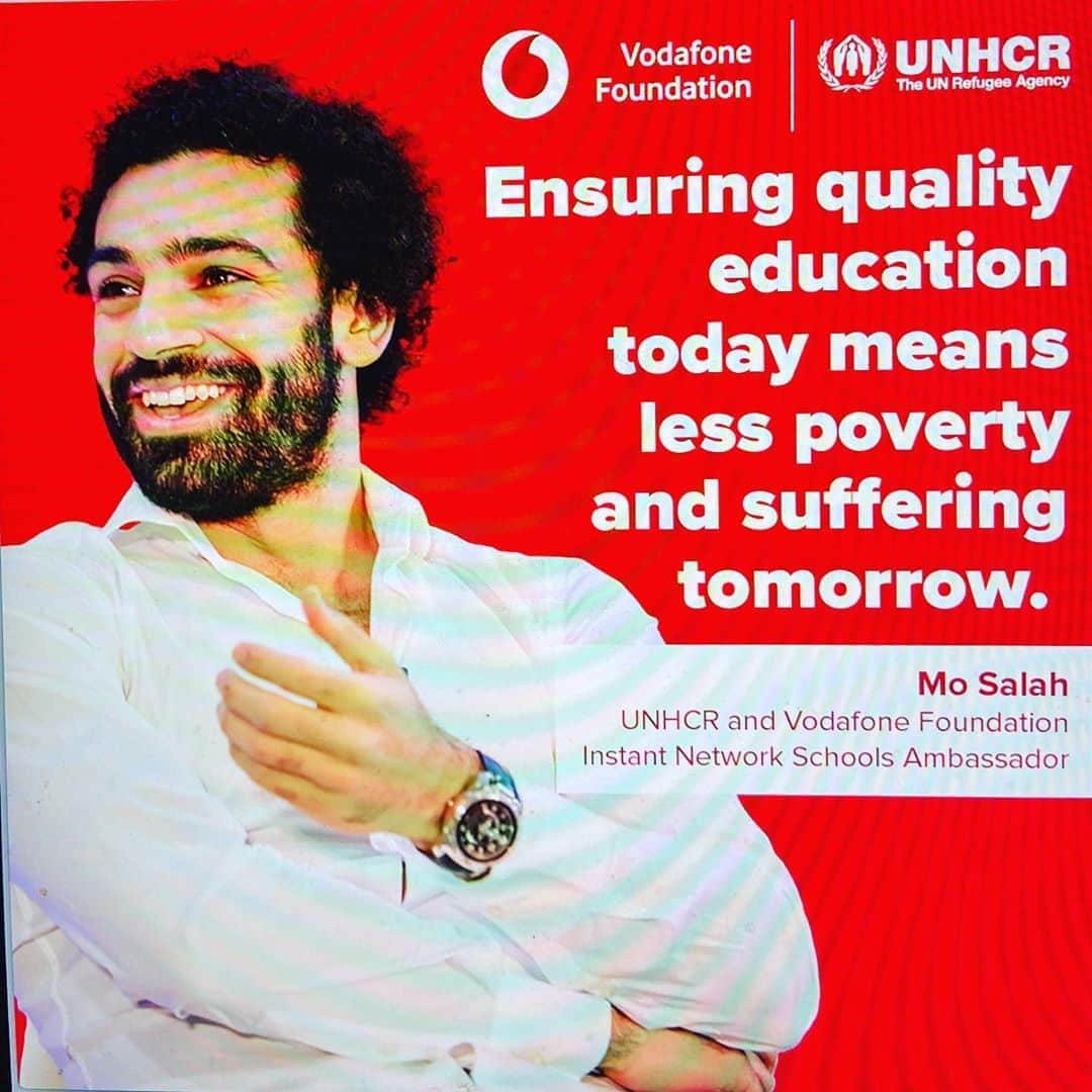 デビッド・モリシーさんのインスタグラム写真 - (デビッド・モリシーInstagram)「Mo !!!!! @refugees @mosalah @vodafoneuk」9月4日 2時16分 - davidmorrissey