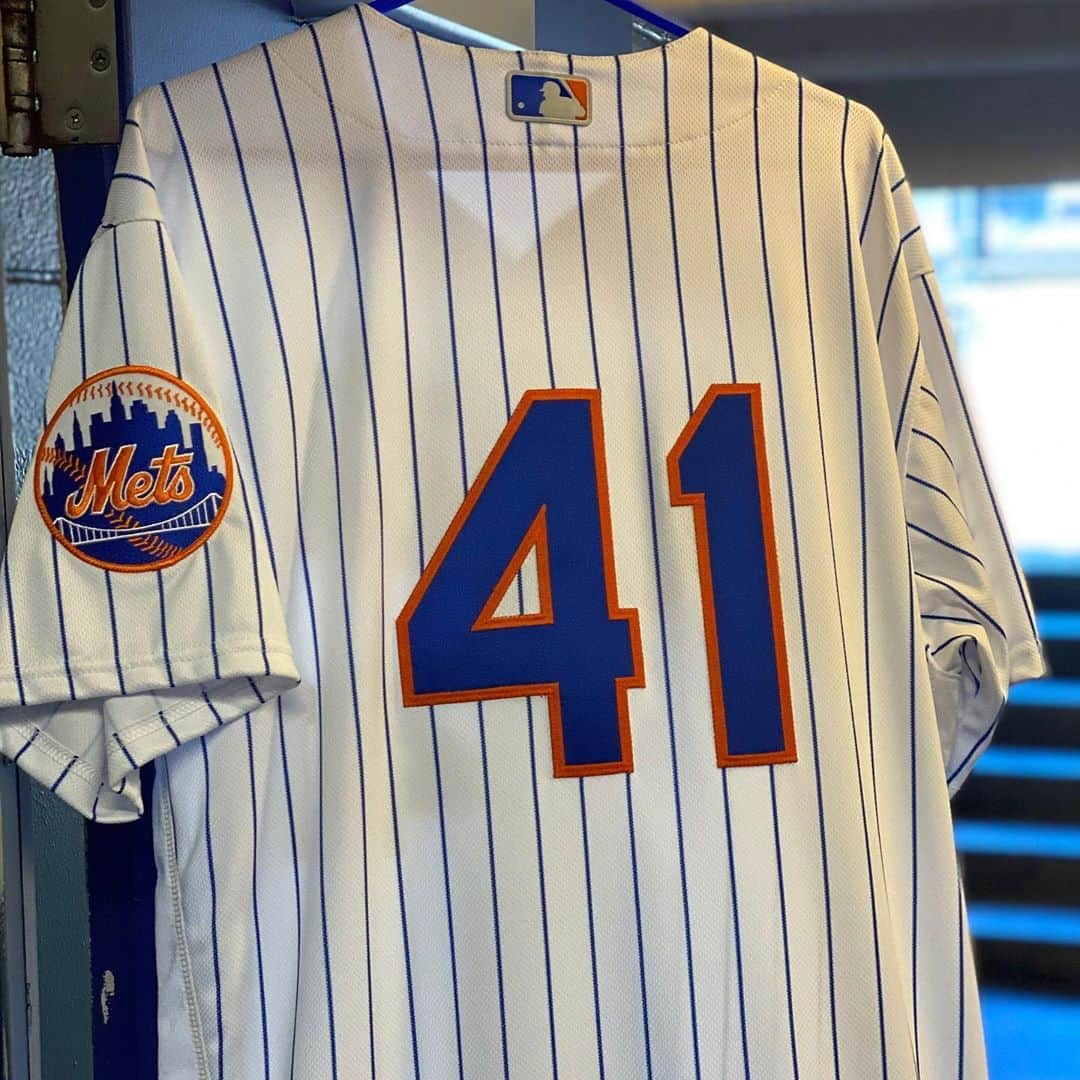 ニューヨーク・メッツさんのインスタグラム写真 - (ニューヨーク・メッツInstagram)「4️⃣1️⃣ will hang in our dugout today. #RIP41」9月4日 2時44分 - mets