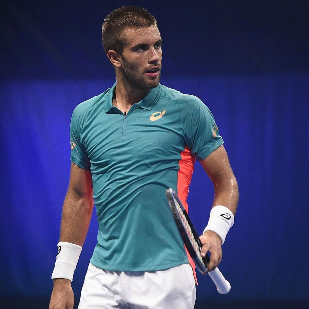 ボルナ・チョリッチさんのインスタグラム写真 - (ボルナ・チョリッチInstagram)「It was a great battle yesterday and I’m glad to be through 💪🏼⁣⁣⁣ ⁣⁣⁣ @usopen  @atptour  ⁣⁣ 📸: Mike Lawrence/USTA」9月4日 2時57分 - bornacoric