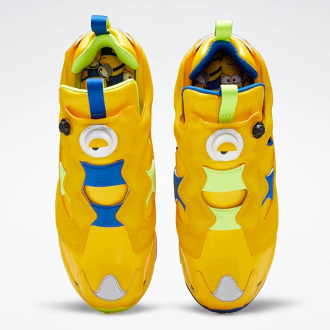 Sneaker Newsさんのインスタグラム写真 - (Sneaker NewsInstagram)「Arriving on October 1st is Reebok's official collaboration with Minions. An Instapump Fury, pictured here, will drop alongside a Club C covered in the yellow creature's signature look. For more details, hit the link in our bio.」9月4日 13時01分 - sneakernews