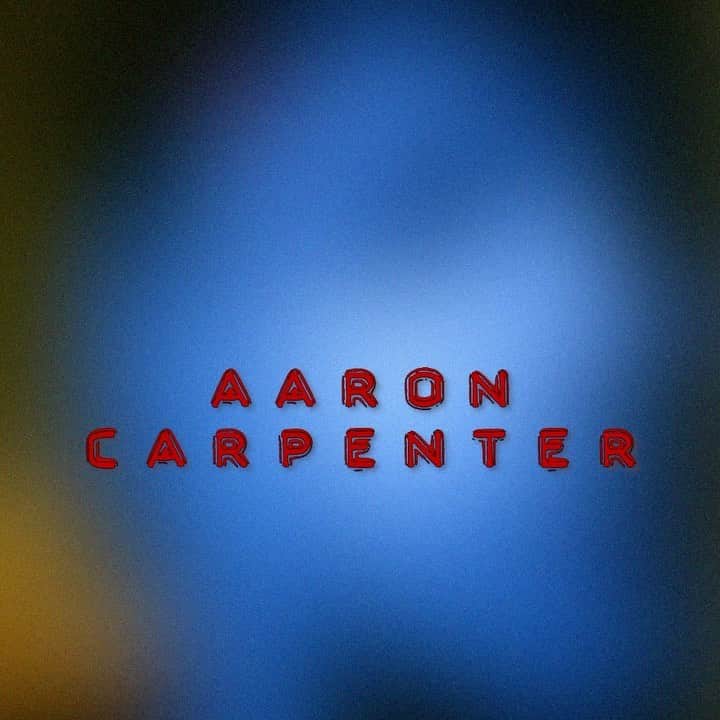 Aaron Carpenterのインスタグラム：「Bite - Available everywhere now ⭐️ Link in my bio!! Had the pleasure of creating this song with the insanely talented @leland & @oscar_gorres 🙌 Also thank you @selenagomez for capturing the artwork for this song 🦋」