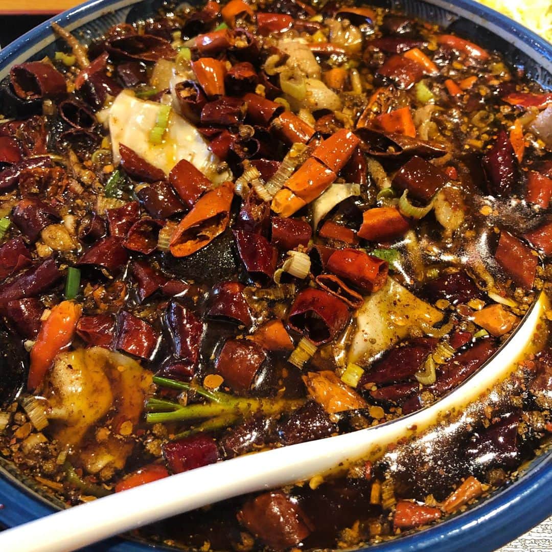 のインスタグラム：「麻辣湯。」