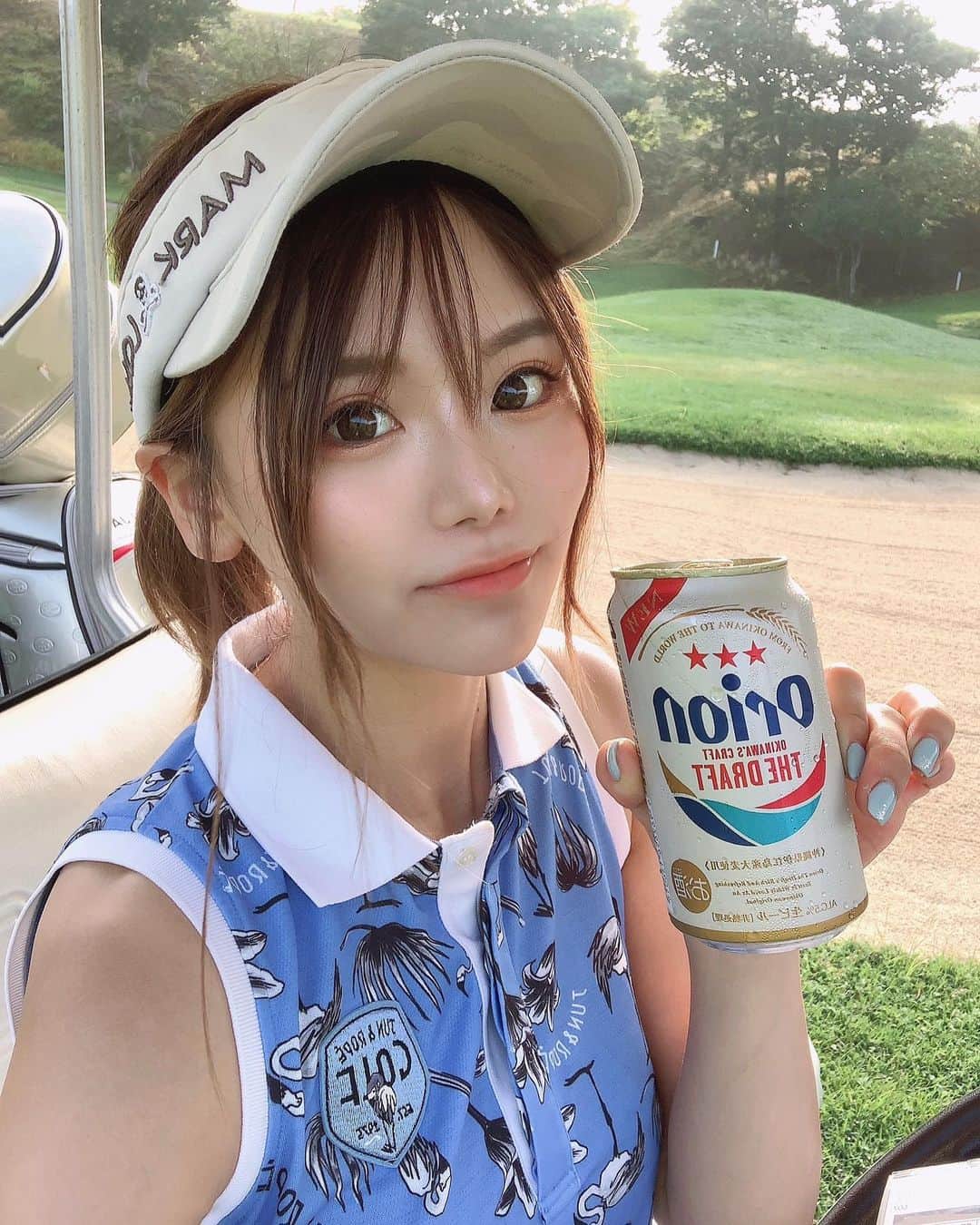 あやごるふのインスタグラム：「沖縄ゴルフの醍醐味🍺⭐️⭐️⭐️﻿ ﻿ スパムと合うんだよなぁ❤️﻿ ﻿ ﻿ ﻿ ﻿ #golfnetwork #golf #golfswing #golfwang #reginagolf  #golfgirls #instagolf #golfstagram #ゴルフ #ゴルフ女子 #ゴルファー #ゴルフ好き #ゴルフ部 #ゴルフ動画 #ゴルフ練習 #ゴルフコーデ #골프 #ゴルフスイング #ゴルフ大好き #ゴルフ好きな人と繋がりたい #ゴルフばか #golflife #golfgirl #不動産投資 #골프 #골프웨어 #골프스타그램 #해외여행 #예쁘다 #다이어트」