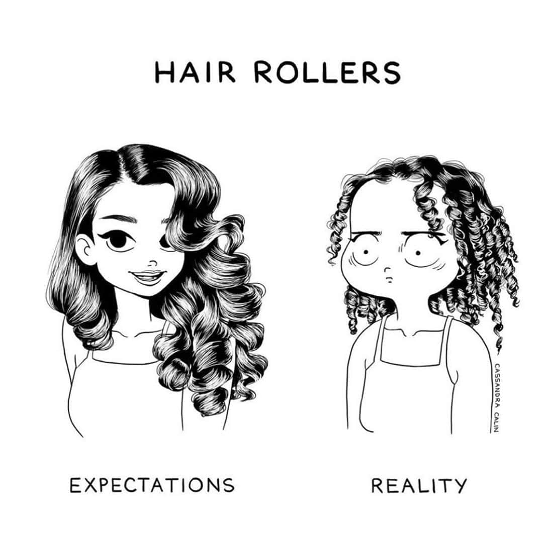 I N S T A B R A I Dのインスタグラム：「Can you relate?! I know I can 😂 By the talented @cassandracalin 🖌」