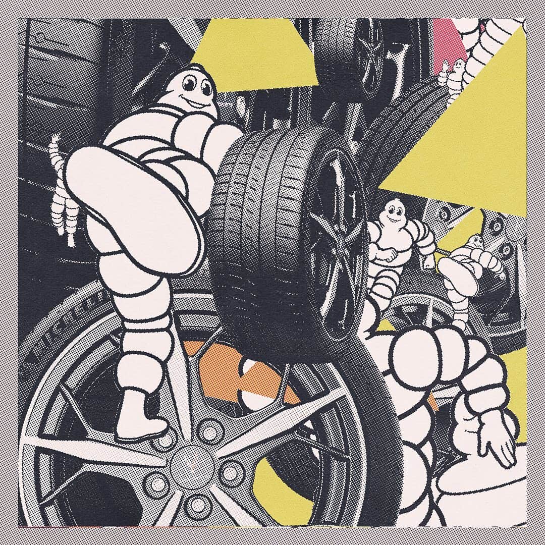 ミシュランさんのインスタグラム写真 - (ミシュランInstagram)「From travel to hotels to dining, Michelin has a long-running appreciation for the finer things in life. And now we’re adding art to that list. We’d love to see what other Michelin Man-inspired images are out there. Tag us in your original creations to be shared and featured. Image by @adam_vohlidka」9月4日 7時22分 - michelinusa