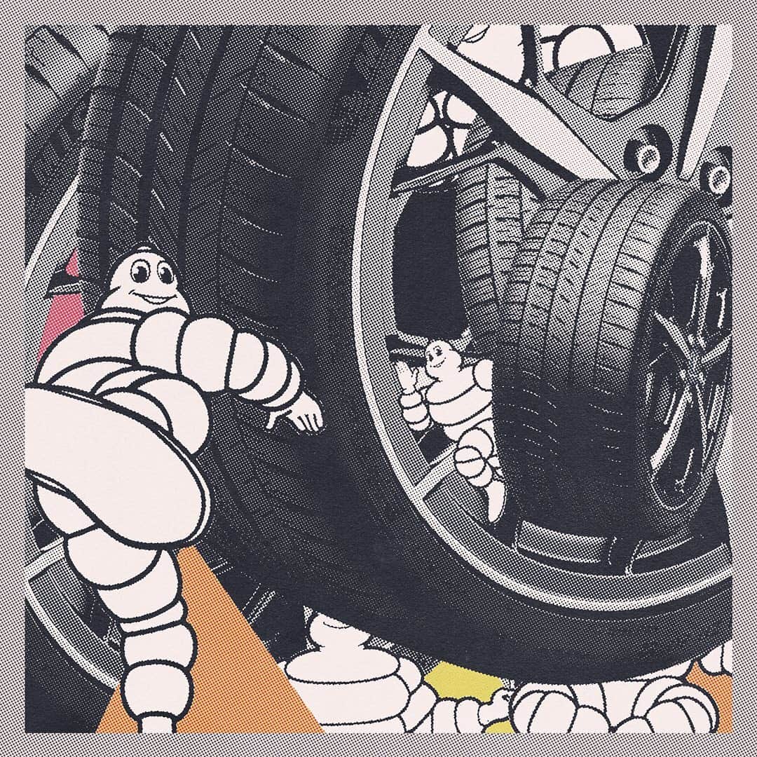 ミシュランさんのインスタグラム写真 - (ミシュランInstagram)「From travel to hotels to dining, Michelin has a long-running appreciation for the finer things in life. And now we’re adding art to that list. We’d love to see what other Michelin Man-inspired images are out there. Tag us in your original creations to be shared and featured. Image by @adam_vohlidka」9月4日 7時22分 - michelinusa