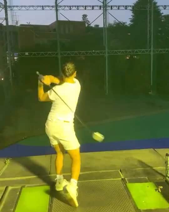 稲木ジョージのインスタグラム：「Practice practice practice.... 🏌️‍♂️」