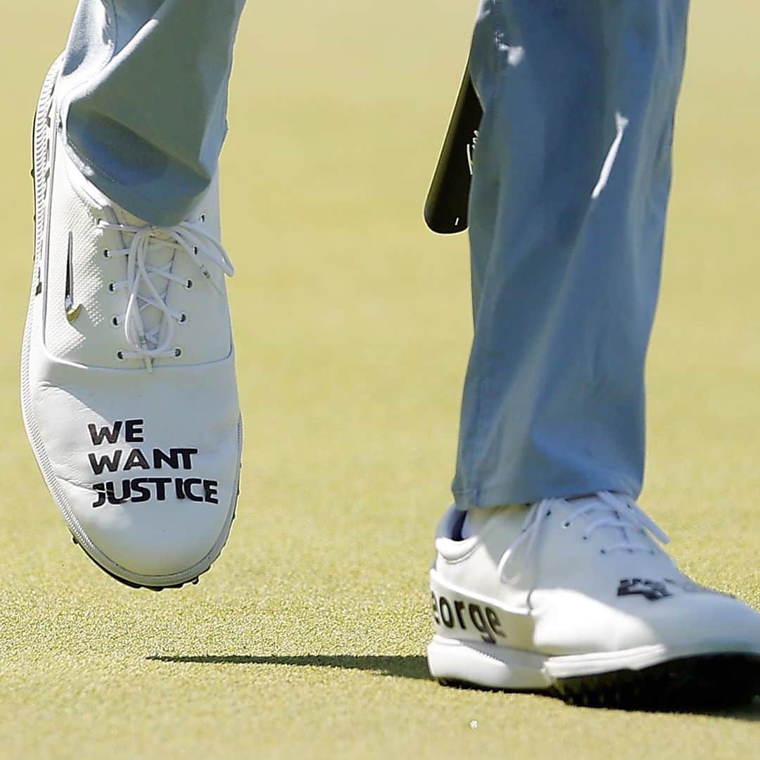 PGA TOURさんのインスタグラム写真 - (PGA TOURInstagram)「Every step matters.  Vince Carter is making a statement for racial equality at East Lake.」9月4日 10時08分 - pgatour