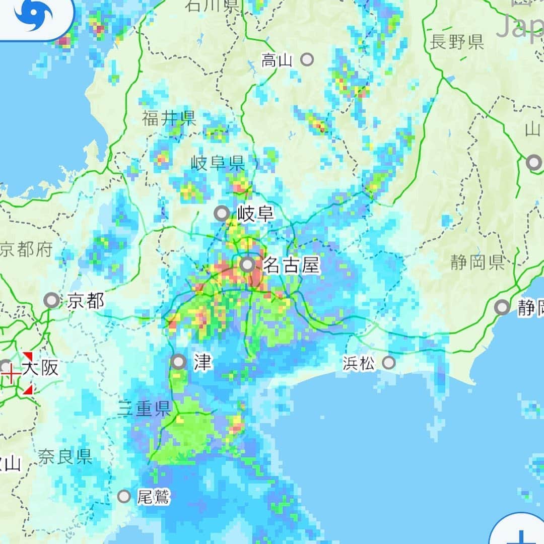 大西宏幸さんのインスタグラム写真 - (大西宏幸Instagram)「名古屋方面の皆さん。大雨大丈夫ですか？雨で新幹線止まるってどんなけの雨なんでしょうか？💦」9月4日 11時08分 - hiroyukionishi