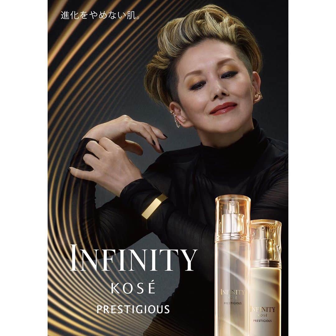 Yusuke Saekiのインスタグラム：「New campaign✨ @mari_natsuki #infinity#kose」