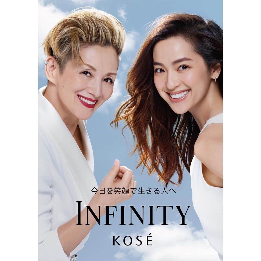 Yusuke Saekiのインスタグラム：「New campaign✨ @mari_natsuki #infinity#kose」