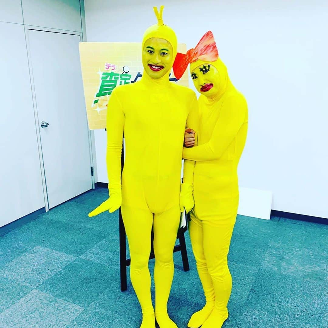 川原豪介さんのインスタグラム写真 - (川原豪介Instagram)「テレQチラチラパンチの収録‼️高山質店presentsチラパン査定ダービー‼️ 2枚目の写真は今日じゃないです。ぬんっ！ #テレq #高山質店 #チラチラパンチ #ブルーリバー」9月4日 12時06分 - blueriver_kawa