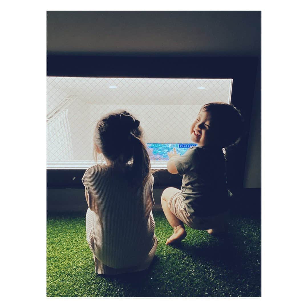 のインスタグラム：「夏の終わりに  芽生える想い ・・・・・・・・・・・・・・・・・・・・ #景色 #柏木景色 #笑顔 #友達 #1歳6ヶ月 #男の子 #こどものいる暮らし」