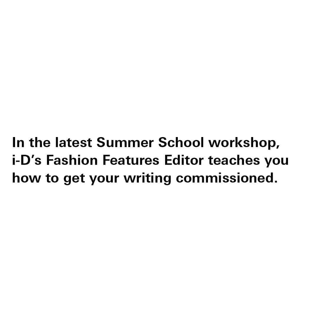 i-Dさんのインスタグラム写真 - (i-DInstagram)「Calling all fashion writers! 🚨⁣ ⁣ Hit the link in bio to watch i-D Summer School’s free fashion writing workshop with Fashion Features Editor @osman_ahmed_ and @hazelomg to learn how to get your work featured on i-D! ➡️🎓⁣⁣」9月4日 22時18分 - i_d