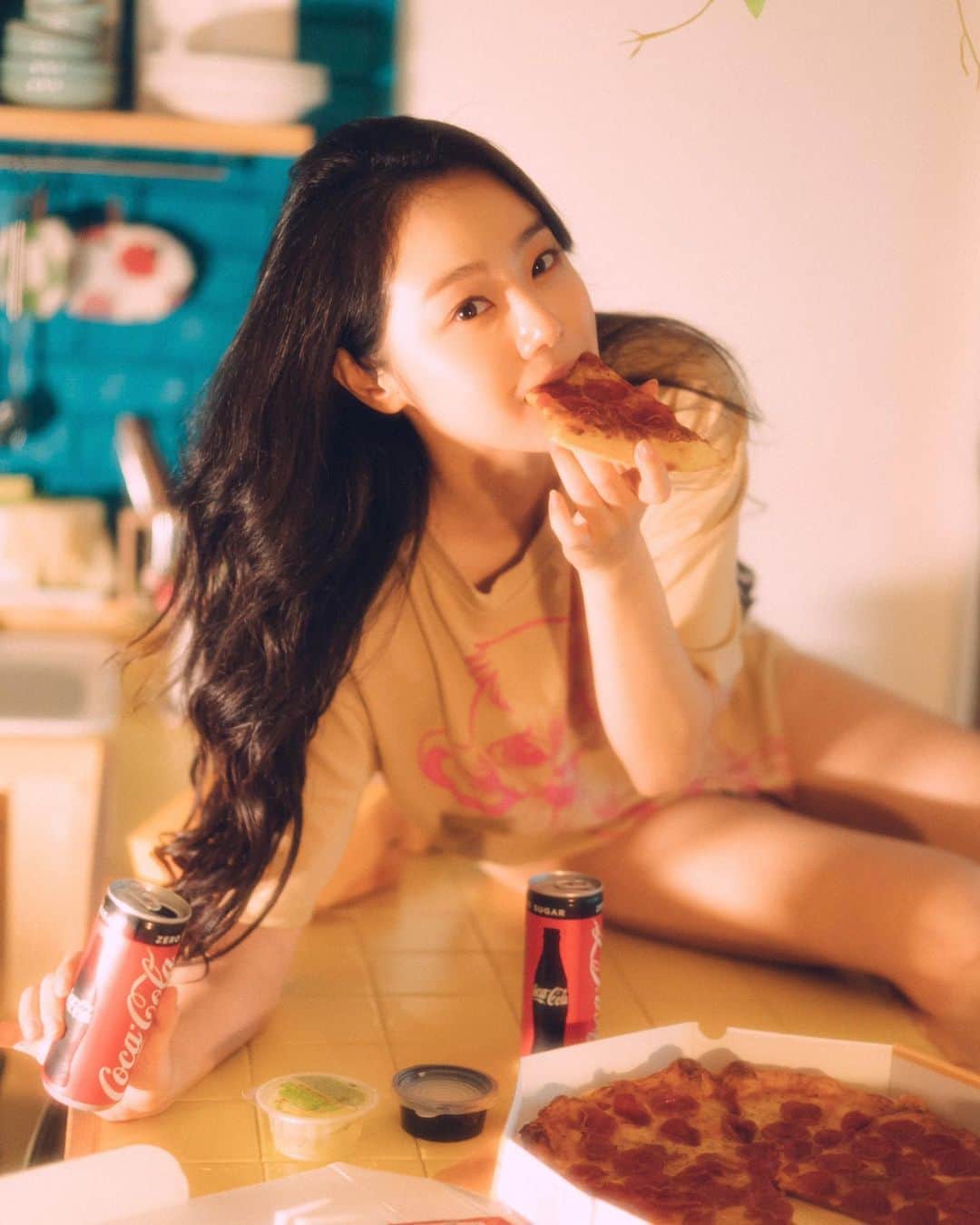イ・シウォンさんのインスタグラム写真 - (イ・シウォンInstagram)「🍕#피자 다들 #어깨피자 그리고 주말엔 #pepperonipizza」9月4日 22時29分 - seethewon