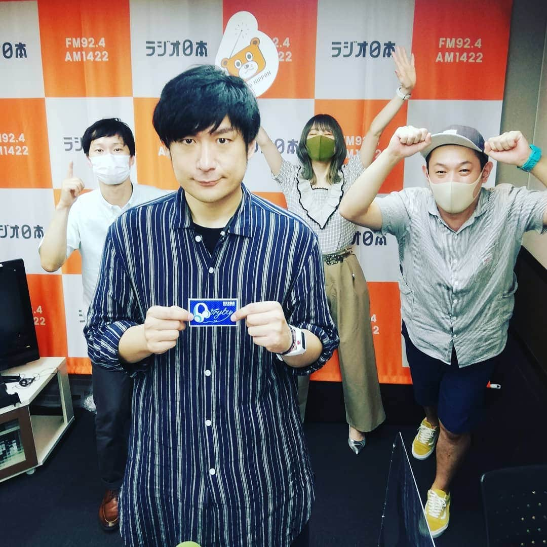 滝沢秀一（マシンガンズ）さんのインスタグラム写真 - (滝沢秀一（マシンガンズ）Instagram)「1422ラジオ日本『60TRY部』をお聞きいただきまして、ありがとうございました〜！ #try1422」9月4日 22時43分 - takizawa0914