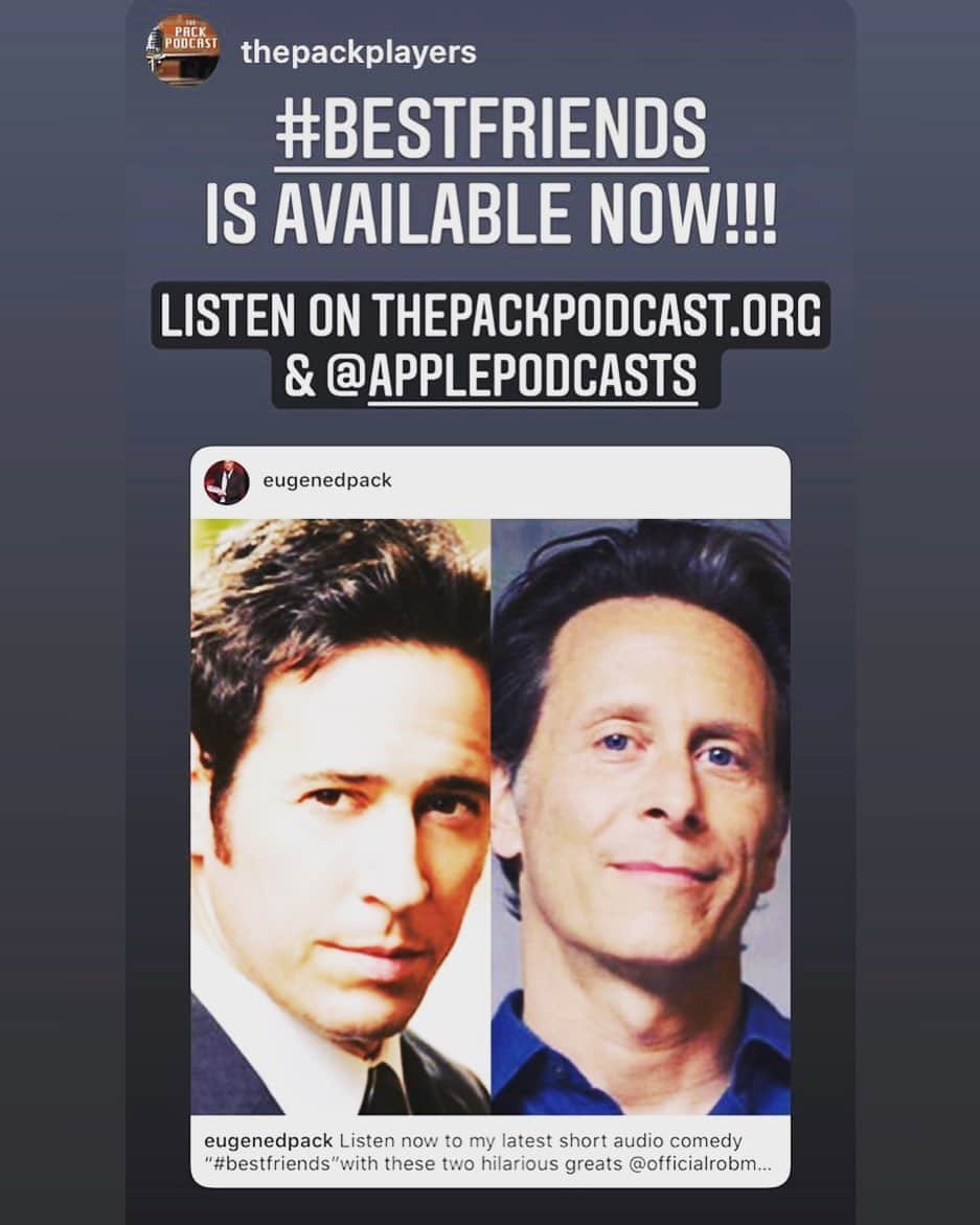 ロブ・モローのインスタグラム：「With the wonderful writing of @eugenedpack and the always hysterical and charming #StevenWeber @wumpyinc」