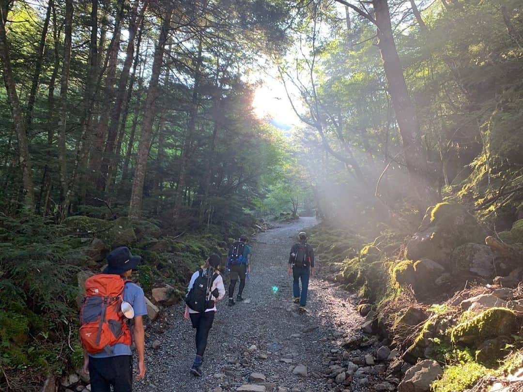 中村優さんのインスタグラム写真 - (中村優Instagram)「こだまいるよね。きっとね。 涼しくて最高だったな〜⛰✨ @orangebackpackers #登山#八ヶ岳#硫黄岳#優trekking」9月4日 14時56分 - nkmr_yu
