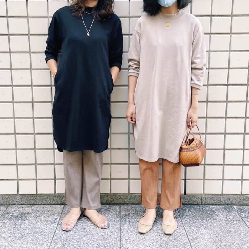Inredさんのインスタグラム写真 Inredinstagram しまむら リンネル Inredの新ブランド シーズンリーズンのアイテムを早速着てみました カットソーワンピとパンツのセットなんですが これ本当に楽ちんだし着心地がいい コーデを考えなくていいのも最高です
