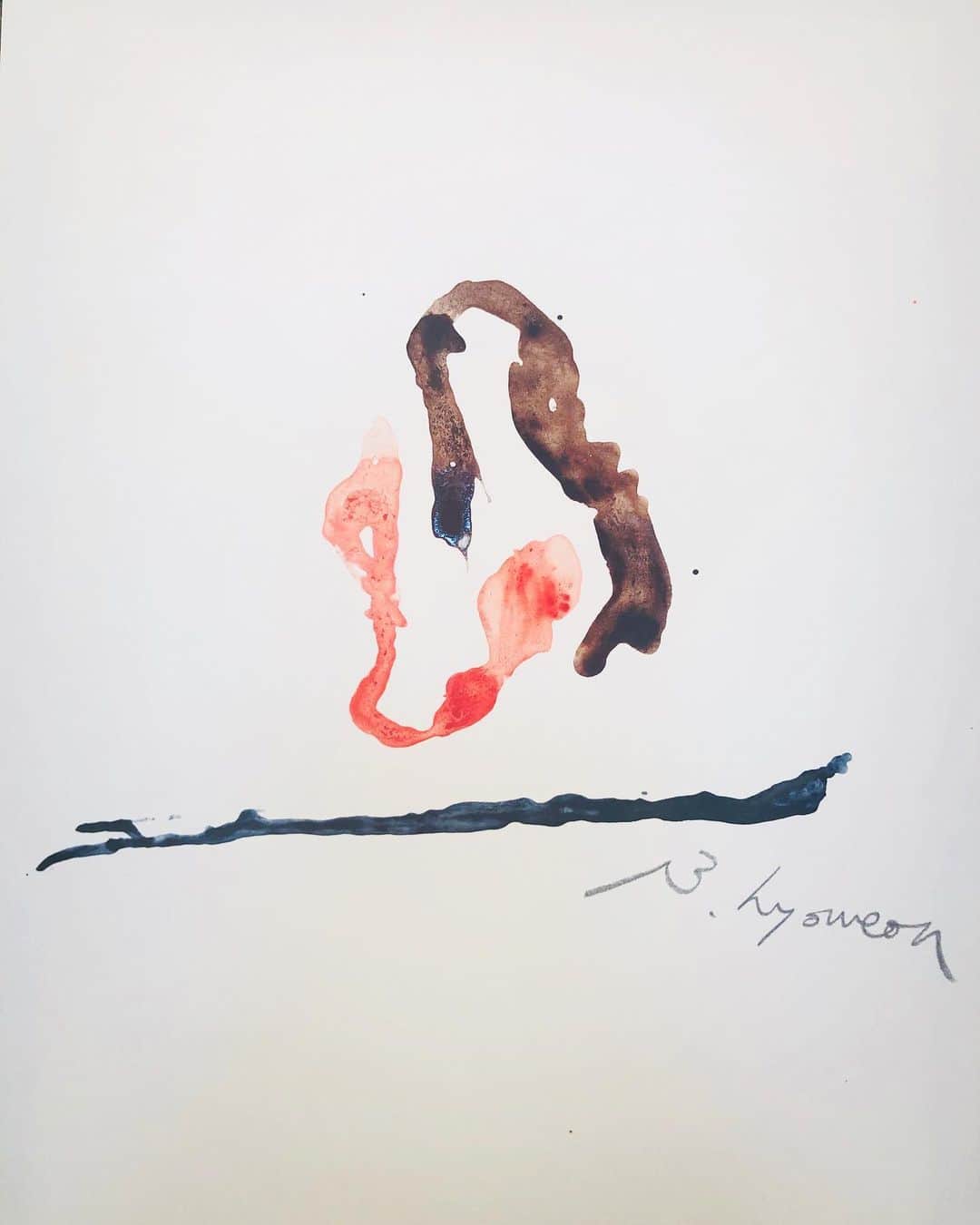 Baekのインスタグラム：「#THE ORGANIC SOCIETY OF LINES AND COLORS Chapter 1」