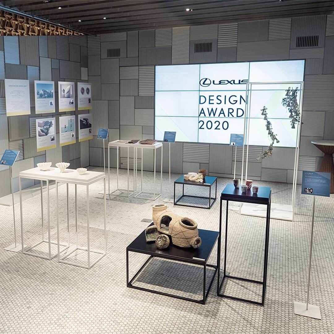 のインスタグラム：「【INTERSECT BY LEXUS】 ﻿LEXUSが開催する国際デザインコンペティション「LEXUS DESIGN AWARD 2020」のグランプリ発表に合わせ、過去の日本人ファイナリストの中から6作品を9月1日(火)〜23日(水)の期間限定で展示しています。「LEXUS DESIGN AWARD」が追求するよりよい未来のためのデザインをぜひ体感してください。 ﻿ 詳しくは Lexus.jp でご案内しています。 ﻿ #レクサス #Lexus #Lexusjapan #Lexusjp #ExperienceAmazing #インターセクトバイレクサス #IntersectByLexus #南青山 #デザイン #デザイナー #アート #アイデア #コンペティション #LexusDesignAward #design #designer #art #idea #competition」