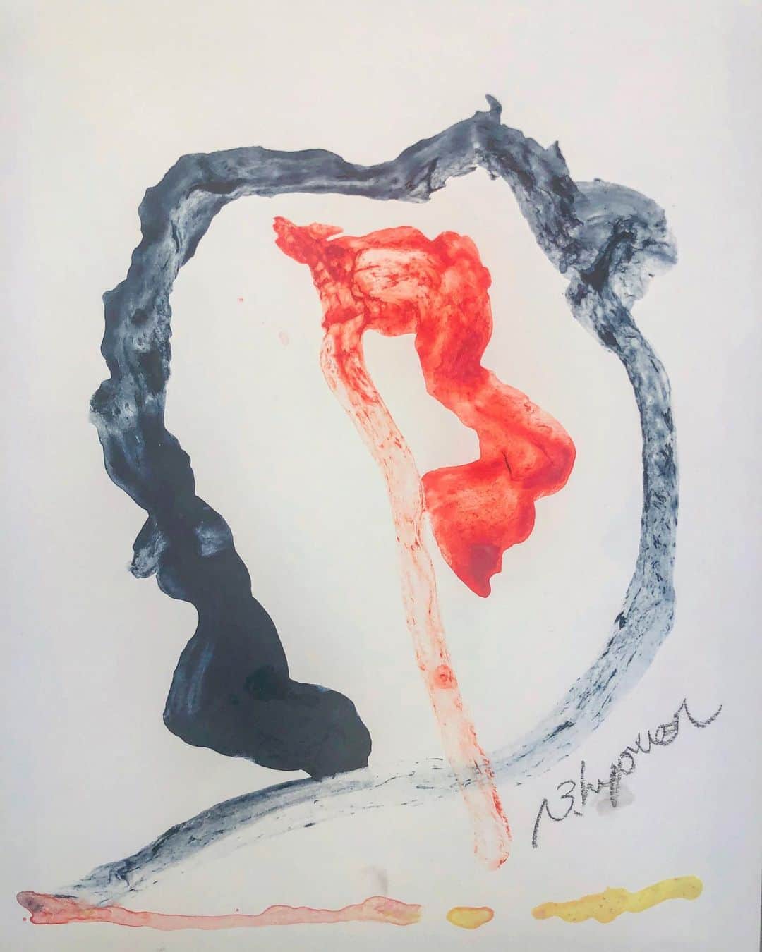 Baekのインスタグラム：「#The Organic Society of Lines and Colors Chapter 1」