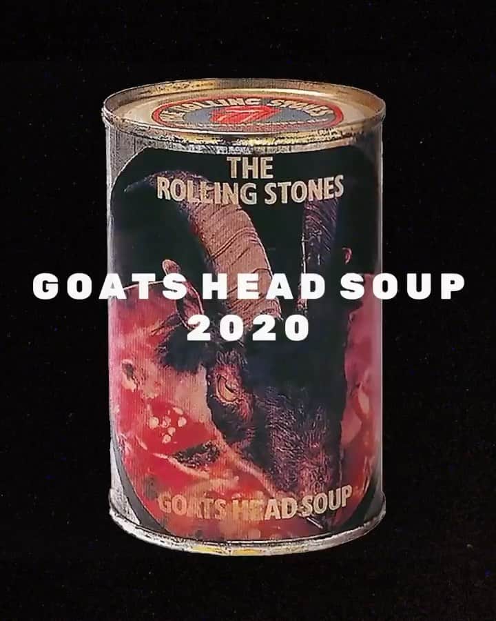 ミック・ジャガーのインスタグラム：「Goats Head Soup 2020 is out today, hope you enjoy it!」