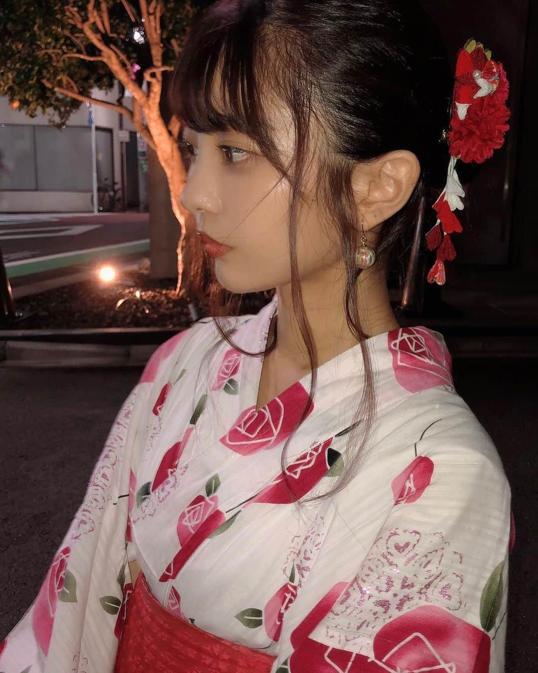 新倉のあさんのインスタグラム写真 - (新倉のあInstagram)「浴衣着た🌸」9月4日 20時51分 - noaism_