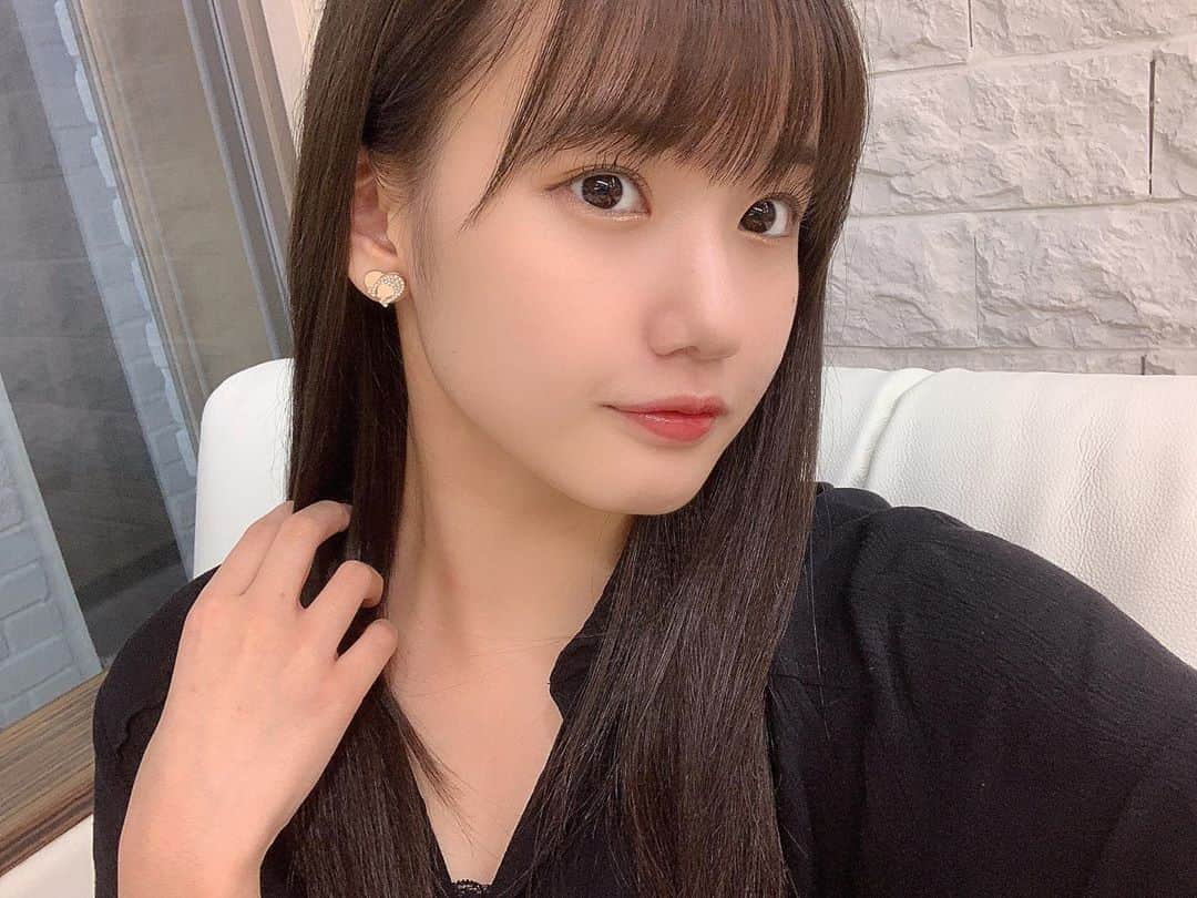 横山玲奈さんのインスタグラム写真 - (横山玲奈Instagram)「💝 . . 最近ゲットしたピアスが 可愛すぎる。 . . 久々のドアップ笑 . . #ピアス #coach #横山玲奈 #morningmusume20 #helloproject」9月4日 20時47分 - reina_yokoyama.official