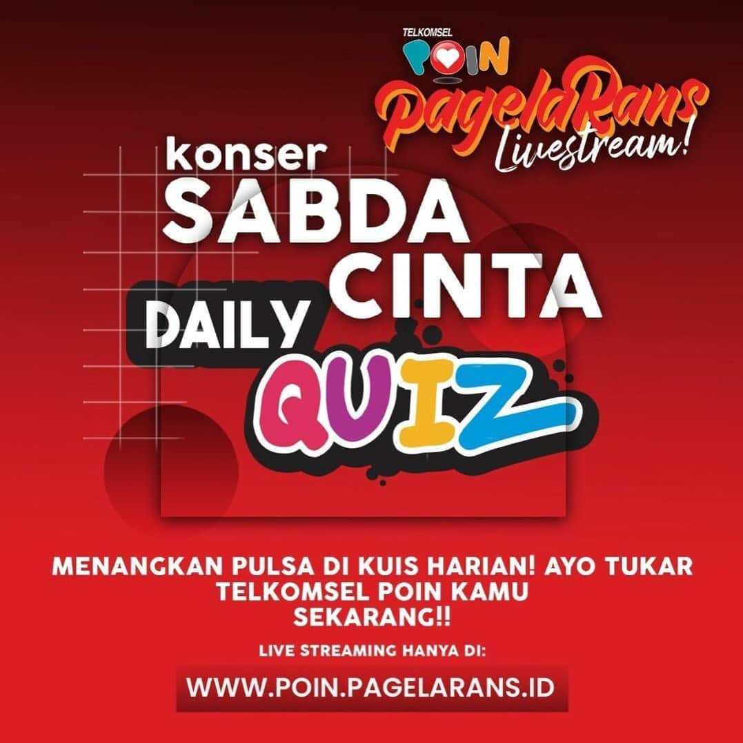 Raffi Ahmadさんのインスタグラム写真 - (Raffi AhmadInstagram)「Guys pliss baca pelan-pelan yaaa . Cara dapetin tiket konser Sabda Cinta : 1.Redeem POIN di MyTelkomsel Apps atau ketik POINKONSER Kirim ke 777 dan dapetin kode uniknya 2.Masukan Kode unik kamu untuk akses Live streaming konser Sabda Cinta tgl 12 Sept 2020 di www.poin.pagelarans.id  3.Enjoy the show !! .  Sambil nungguin konser Sabda Cinta nanti, Kamu juga bisa dapetin motor!! Caranya gampang : 1.Redeem POIN di MyTelkomsel Apps atau ketik POINHADIAH kirim ke 777 dan dapetin kode uniknya 2.Tag 3 temen kamu dan tulis KODE UNIK beserta alasan kenapa harus kamu yang dapetin motor pada kolom komentar di postingan ini 3.Pengumuman pemenang akan dilakukan pada saat Konser Sabda Cinta berlangsung 4.Akun private dan akun bodong tidak bisa mengikuti program ini.  5.keputusan pemenang mutlak dan tidak bisa diganggu gugat.」9月4日 20時58分 - raffinagita1717