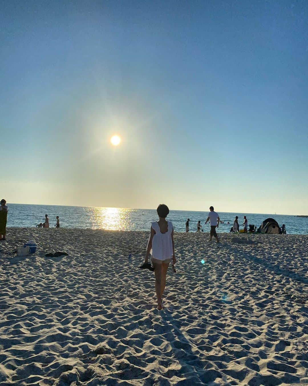 木村安梨沙のインスタグラム：「白良浜🌊」