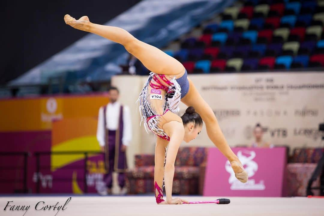 皆川夏穂さんのインスタグラム写真 - (皆川夏穂Instagram)「Thank you for wonderful pictures❣️﻿ ﻿@fannycortyl ﻿ ﻿ #rhythmicgymnastics  #roadtotokyo」9月4日 21時37分 - kaho_minagawa0820