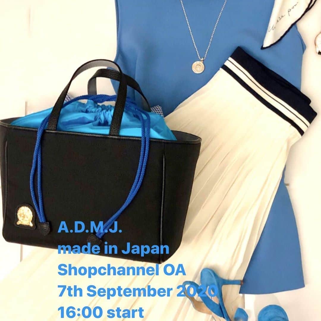 A.D.M.J.co.,Ltdさんのインスタグラム写真 - (A.D.M.J.co.,LtdInstagram)「#ADMJ #admjofficial bag #tote bag #nyronbag #shopchannel #バッグ　#トートバッグ」9月5日 8時47分 - admjofficial_bag