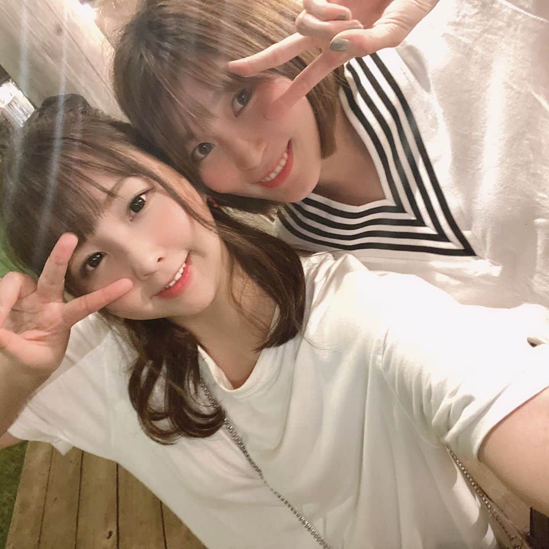 岩村捺未さんのインスタグラム写真 - (岩村捺未Instagram)「この夏1番一緒にいたカモしれないひと🦆 楽しかったね😋🍉🍺. . . . #ゆきなちゅ #ゆっきぃ #ゆきみ #大好き #いつも優しさに感動してます #人間の鏡 #藤本有紀美」9月5日 0時02分 - iwamuranachu