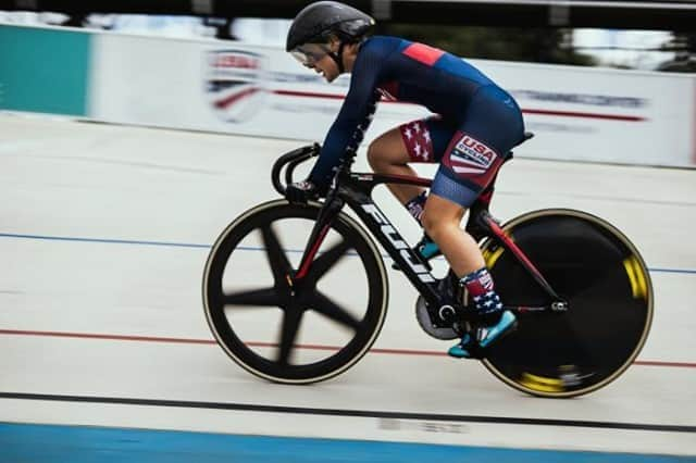 Fuji Bikesさんのインスタグラム写真 - (Fuji BikesInstagram)「@sophiashuhaycycling made the most out of the limited racing available to her this summer to smash two 19-year-old records at the @the_velodrome. This track sprinting sensation has big plans for the future! Learn more about Sophia, her record-breaking efforts, and her plans for 2020 and beyond at the link in our bio.   📷: @Vishrut37 #trackcycling #womenscycling #FujiTrackElite #FujiBikes #Velodrome #Fixie #FixedGear」9月5日 0時43分 - fujibikes