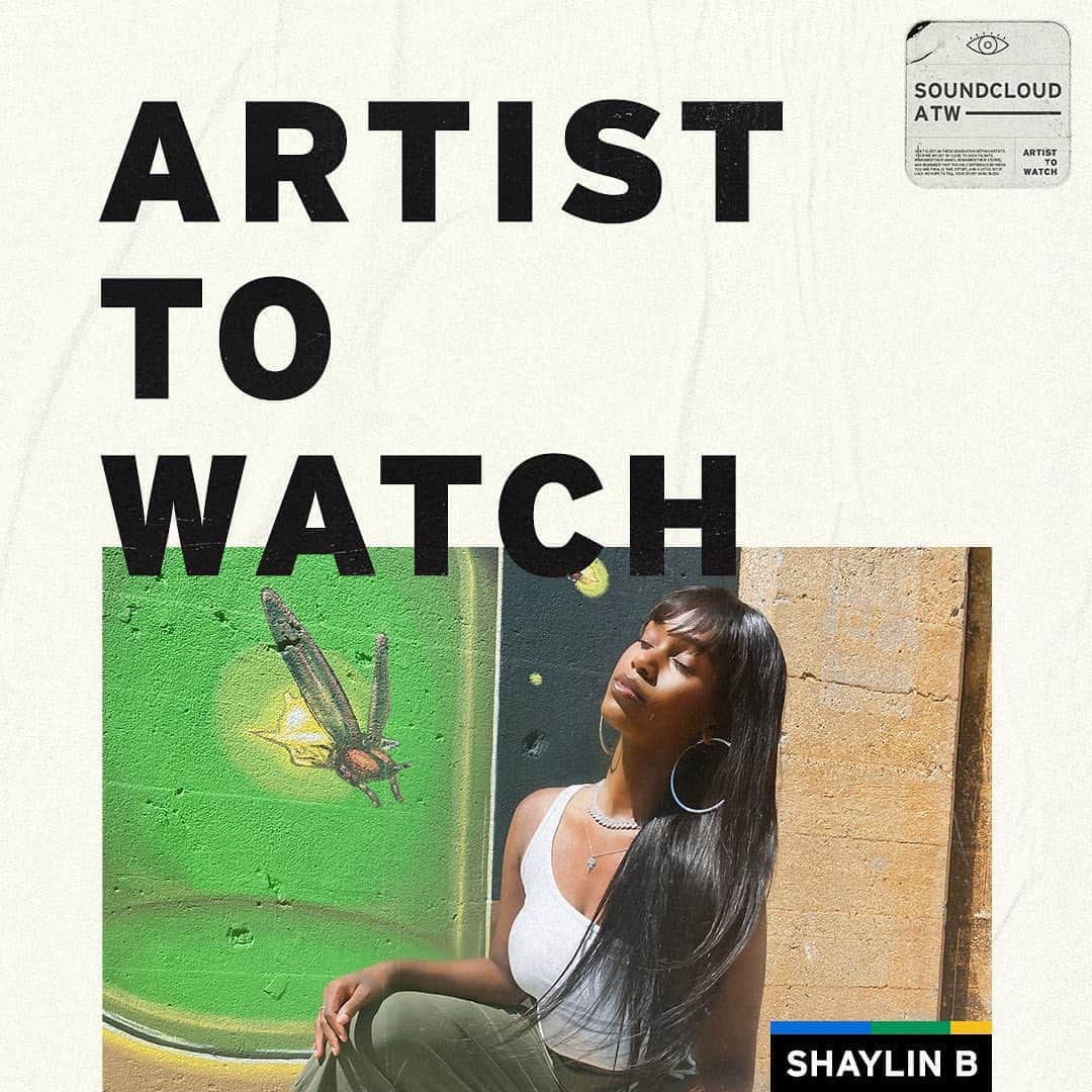 サウンドクラウドのインスタグラム：「#ATW this week is @Shaylinb. 🤩⁠⠀ ⁠⠀ Swipe to get to know the songstress. Visit the link in bio to listen.」