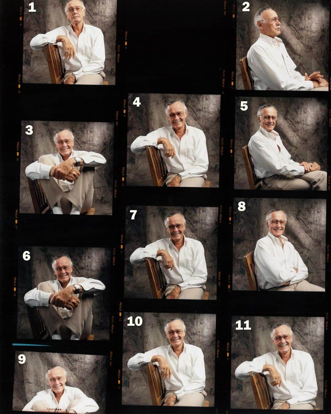 スタン・リーさんのインスタグラム写真 - (スタン・リーInstagram)「What could be better than one snapshot of Stan The Man? 11 of them! Which Stan pic best describes your mood today? #FridayVibes #StanLee」9月5日 2時14分 - therealstanlee