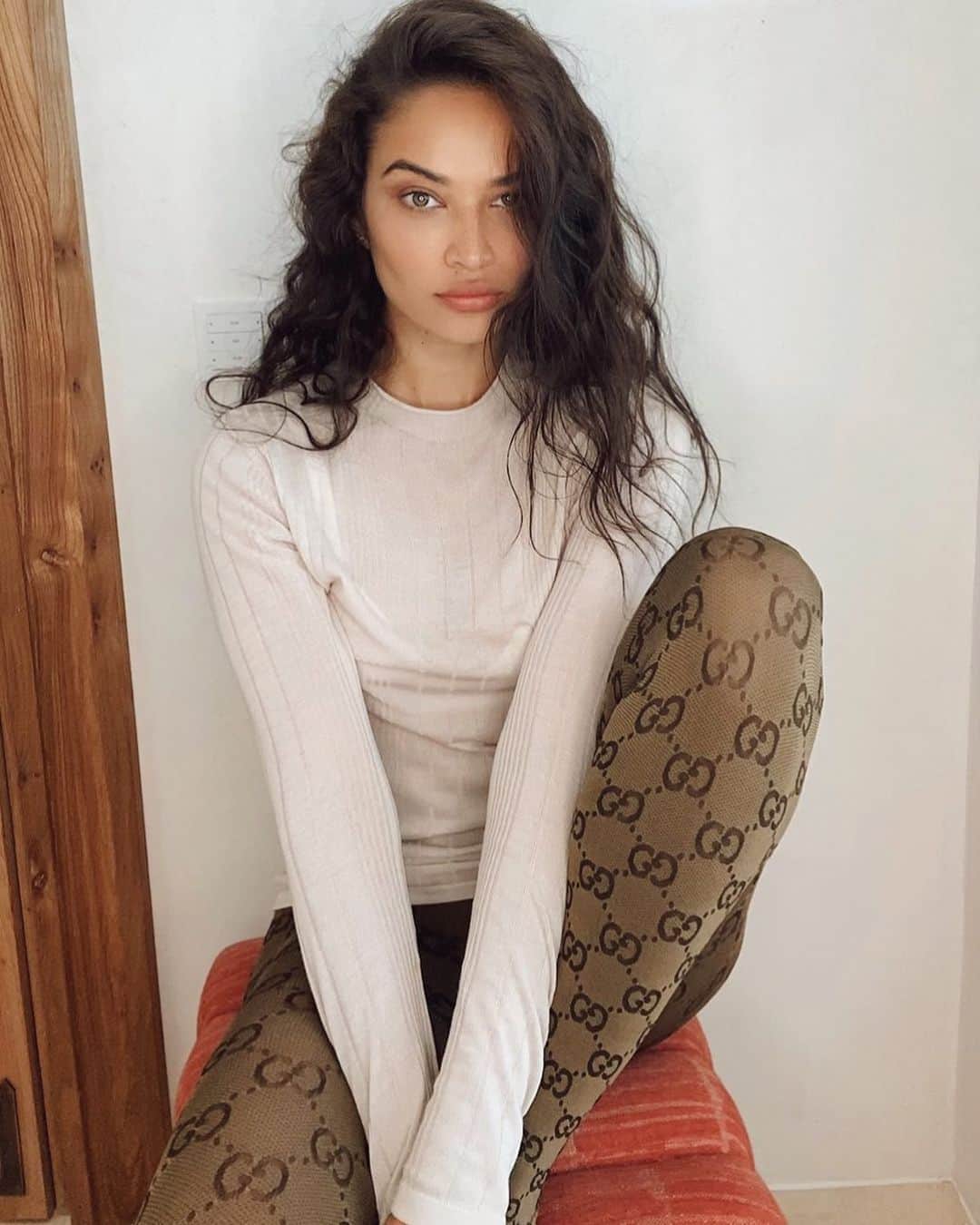 シャニーナ・シャイクのインスタグラム：「Gucci gang 🤎🤍」