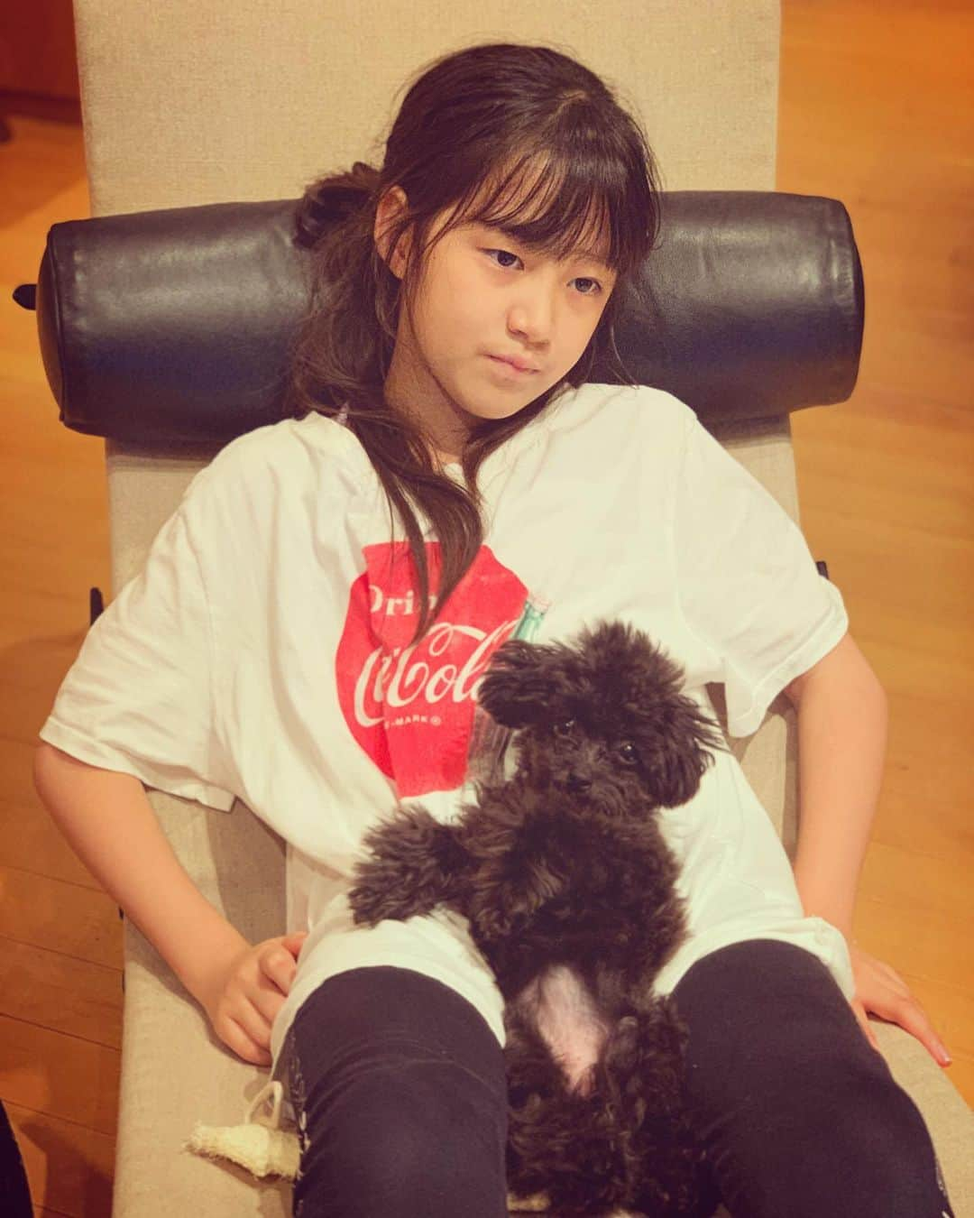 小林三江子さんのインスタグラム写真 - (小林三江子Instagram)「イリコとタンコ❤️🖤  #mydeariris #イリタン  #tan_44 #kawaii #puppy #puppydog #toypoodle #toypoodleblack #といぷーどる #といぷーどる黒 #トイプードル #トイプードルブラック #パピー #子犬」9月5日 2時47分 - mieko_kobayashi