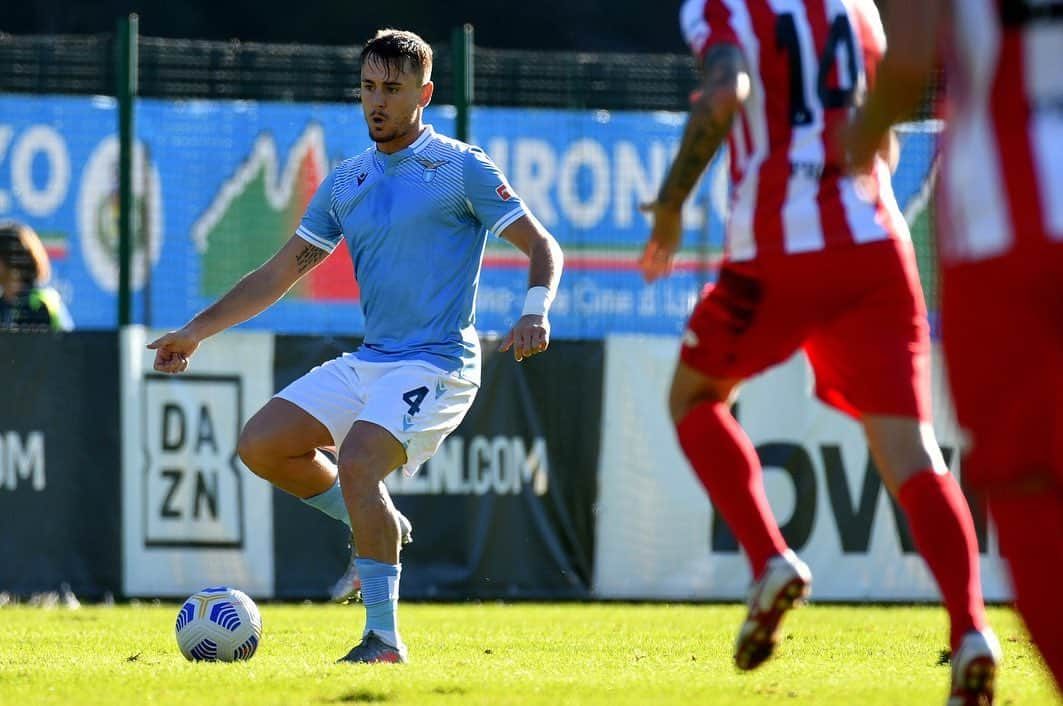 パトリックのインスタグラム：「Pieni di obbiettivi ma anche pieni di voglia di fare bene #preseason #forzalazio⚪️💙🦅」