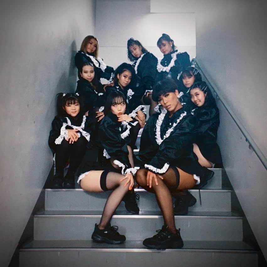Asuka Fujimoriのインスタグラム：「💒❤️ラブ＆ベリーCREW🍓💒 @rikako_1927 @hyr__0425  @_tokumiyu_ @natsumi_zwj  @rico920rico @rinri_416  @87desu_0202 @koyukoyu57  . @danceholictko @hiroto_r12e  本当にありがとうございました🙏🏽🌹」