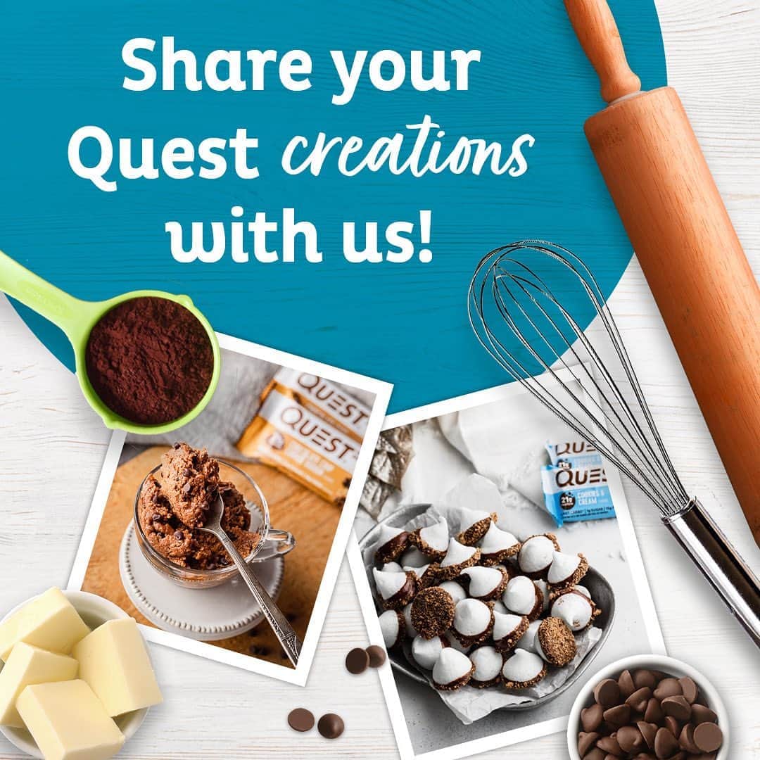 questnutritionさんのインスタグラム写真 - (questnutritionInstagram)「WHO WANTS TO WIN $225 WORTH OF QUEST GOODIES & HAVE THEIR QUEST RECIPE FEATURED IN OUR NEW COOKBOOK!? 👩‍🍳👨‍🍳🤩 We’ll be selecting 20 recipes to be featured! Email your Quest recipe to social@questnutrition.com with subject “QUEST RECIPE SUBMISSION” & include the full recipe with ingredient list, how to steps, nutritional breakdown, & pictures (if you have them). • Each recipe has to have a Quest item as one of the ingredients. We’ll be accepting recipes until 9/11/20. Selected recipes will be featured in our new recipe cookbook & win the Quest bundle. Official rules here: https://onaquest.co/rccofficialrules.」9月5日 3時54分 - questnutrition