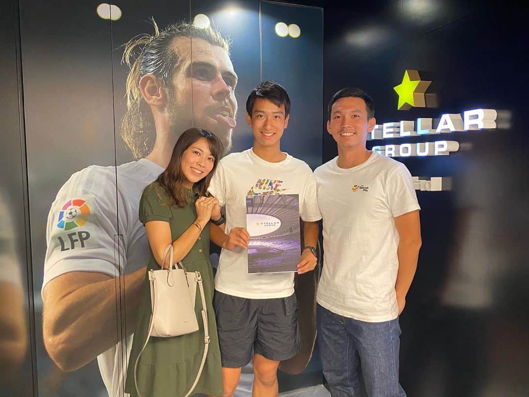 中井卓大（ピピ）さんのインスタグラム写真 - (中井卓大（ピピ）Instagram)「Muy contento y orgulloso de estar ligado a esta gran empresa. Muchas gracias por la confianza depositada en mí 👍⚽️ @chamygtr70  #stellargroup」9月5日 5時12分 - pipirm22