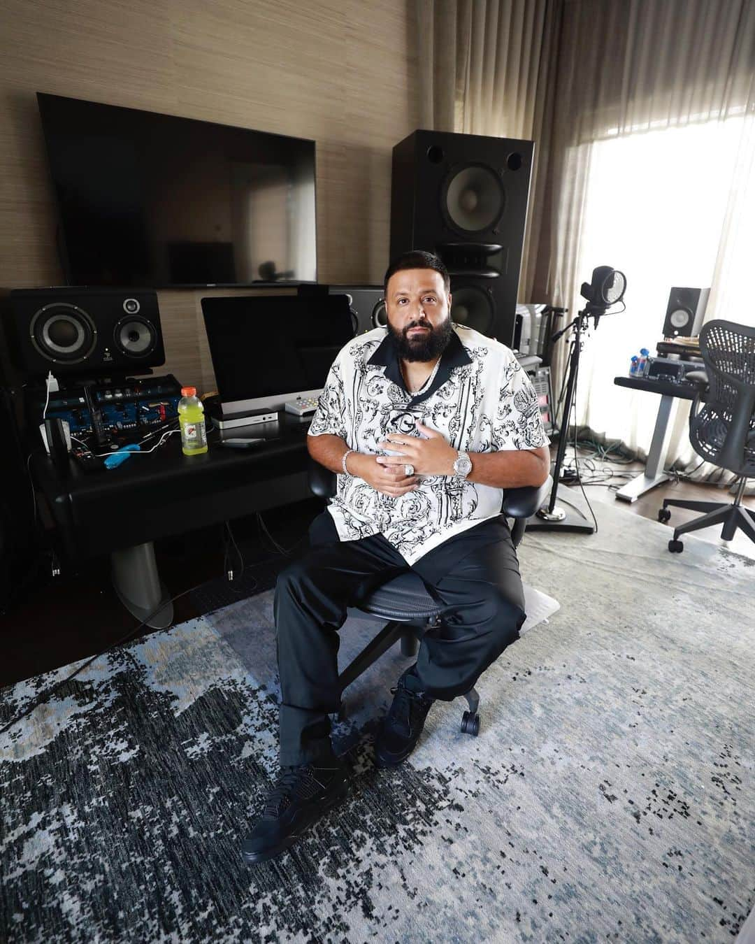 DJキャレドさんのインスタグラム写真 - (DJキャレドInstagram)「Let me be very clear working on my biggest album ! KHALED KHALED  #POPSTAR ⭐️ video link in the bio」9月5日 5時46分 - djkhaled