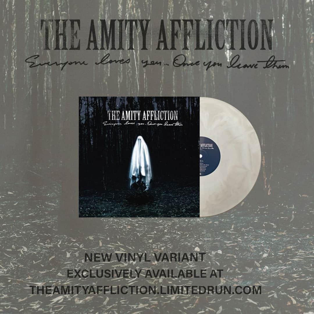 The Amity Afflictionさんのインスタグラム写真 - (The Amity AfflictionInstagram)「We had these records pressed to sell our US tour that has been delayed. As we don’t know when exactly we will be coming back we figured you guys might like them now.⠀  ⠀ 500 available worldwide only from our US store. Link in bio!」9月5日 6時15分 - theamityaffliction