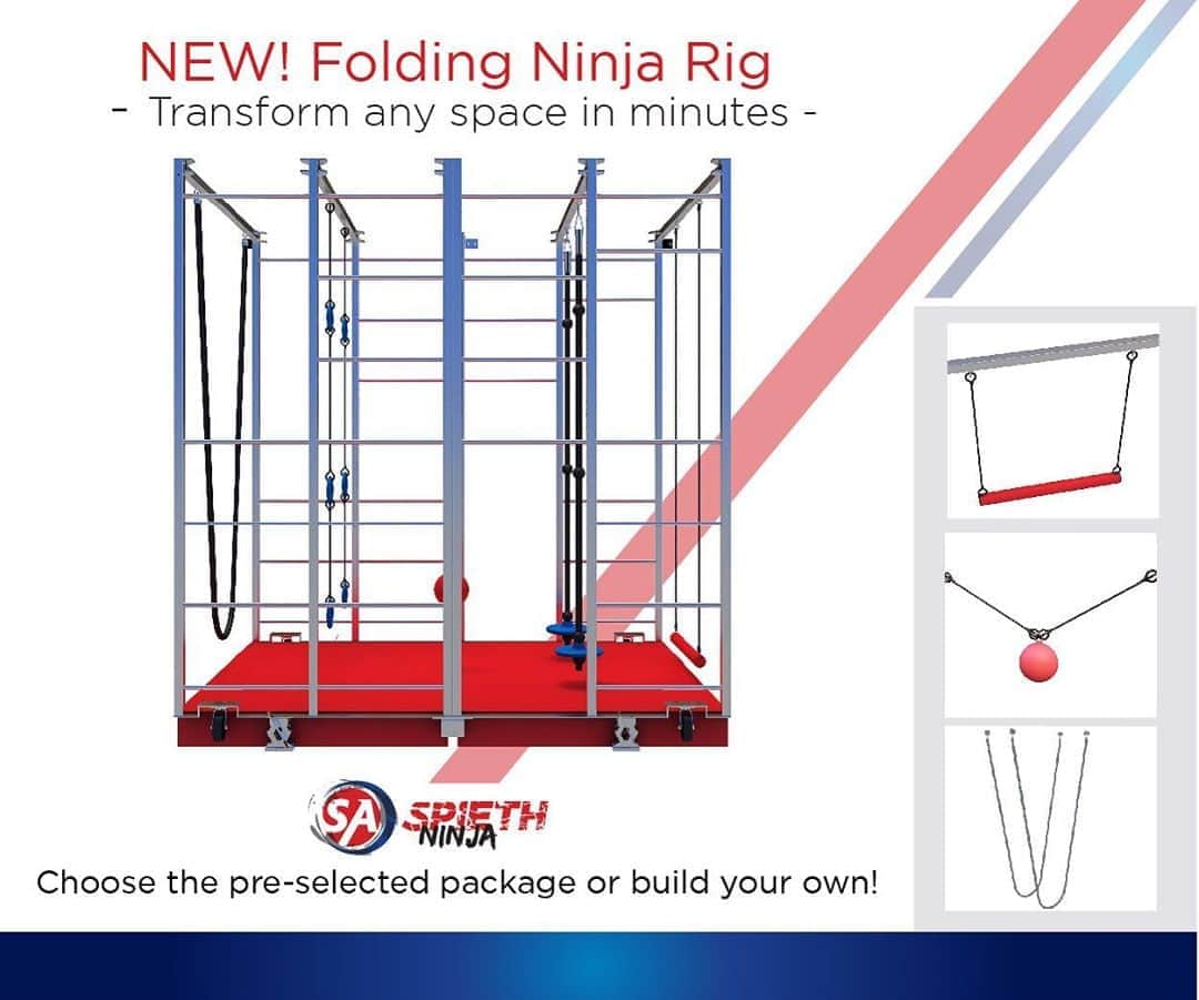 Inside Gymnasticsさんのインスタグラム写真 - (Inside GymnasticsInstagram)「#ad NEW FOLDING NINJA RIG from @spiethamerica! Choose their pre-selected package OR build your own... the possibilities are endless for all athletes!!💪 🙌 Visit SpiethAmerica.com today to learn more! 😃 #spiethamerica #trainonspieth #ninja #ninjawarrior #gymnast #gymnastics」9月5日 6時35分 - insidegym